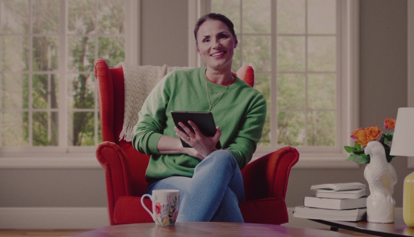 online shopping woman