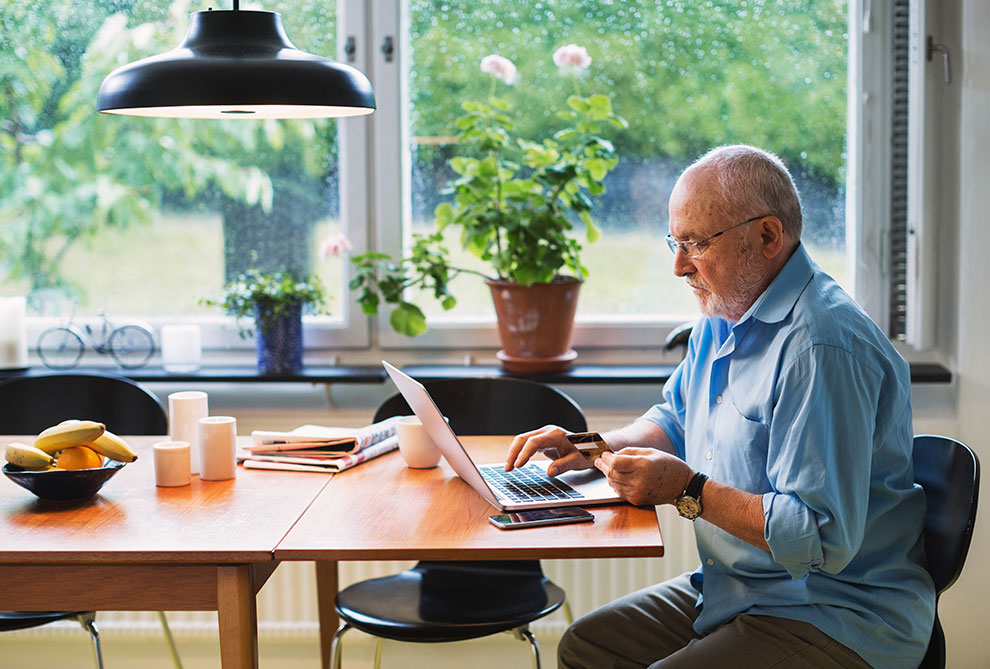 Betala räkningar på nätet